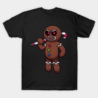 Evil Gingerbread Man T-Shirt